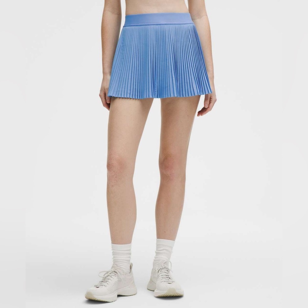 Lululemon Varsity High-Rise Pleated Tennis Skirt Pool Party